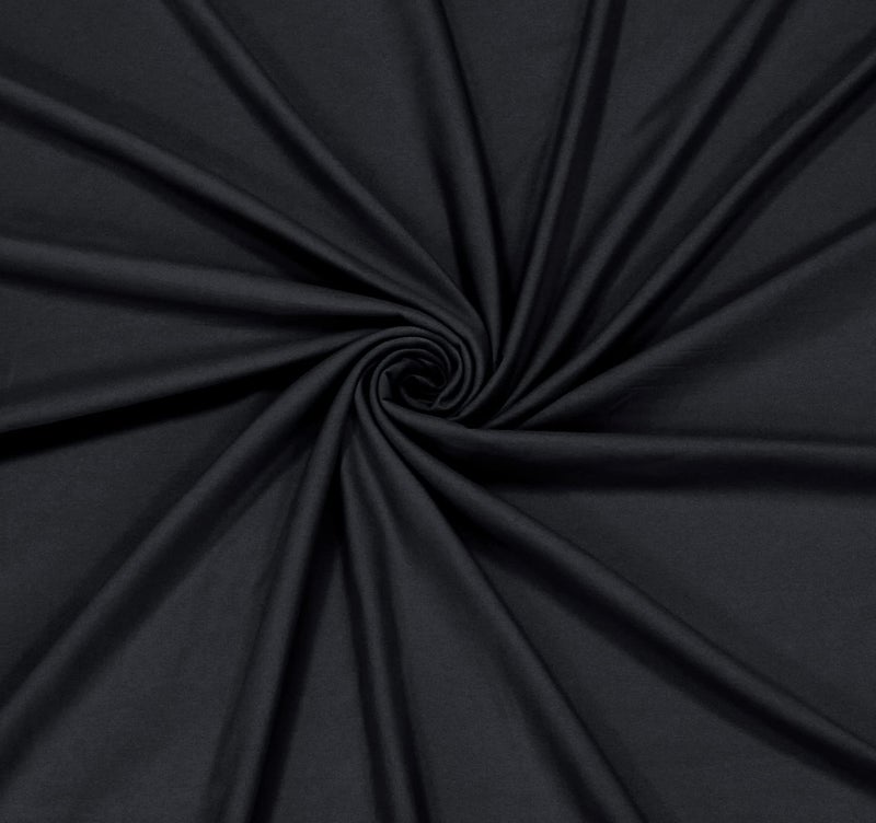 Mejoroom King Size Bed Sheet Set - Hotel Luxury 1800 Bedding Sheets & Pillowcases - 16" Deep Pocket Fitted Sheet, Soft, Breathable, Wrinkle & Fade Resistant - 4 Piece(King, Black) - Image 5